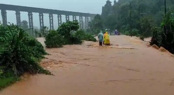Roads submerged, landslides reported across Pernem