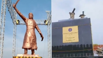 ﻿Politics and fall of Shivaji's statue