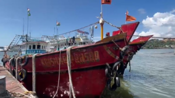 ﻿Two Malpe fishing trawlers seized for illegal fishing in Goan waters