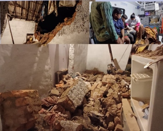 3 injured in Margao following house collapse