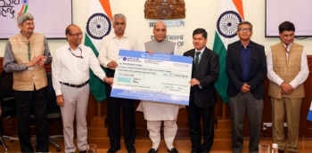 GSM presents Rs 11.89 crore to defence minister for FY