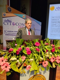 Dr Pinto chairs national cytology conference in AIIMS Jodhpur