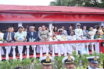 Navy Day celebrated with grandeur at Goa Naval Area