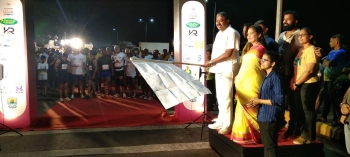 Over 500 athletes participate in   Goa's first midnight marathon