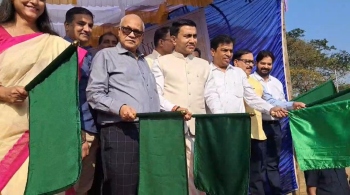 CM flags off first special train to Mahakumbh, highlighting Goa’s spiritual significance