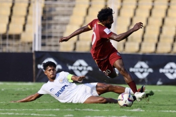 ﻿Dempo's goal glut destroys 10-man Sporting Club Bengaluru