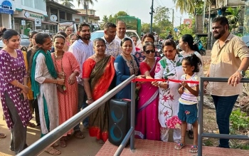 Smart bus stop in Siolim inaugurated