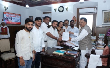 Governor assures NSUI and IYC of action on alleged GU question paper leak