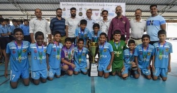 The Goan EveryDay Loyola HS win CSC U 13 futsal league