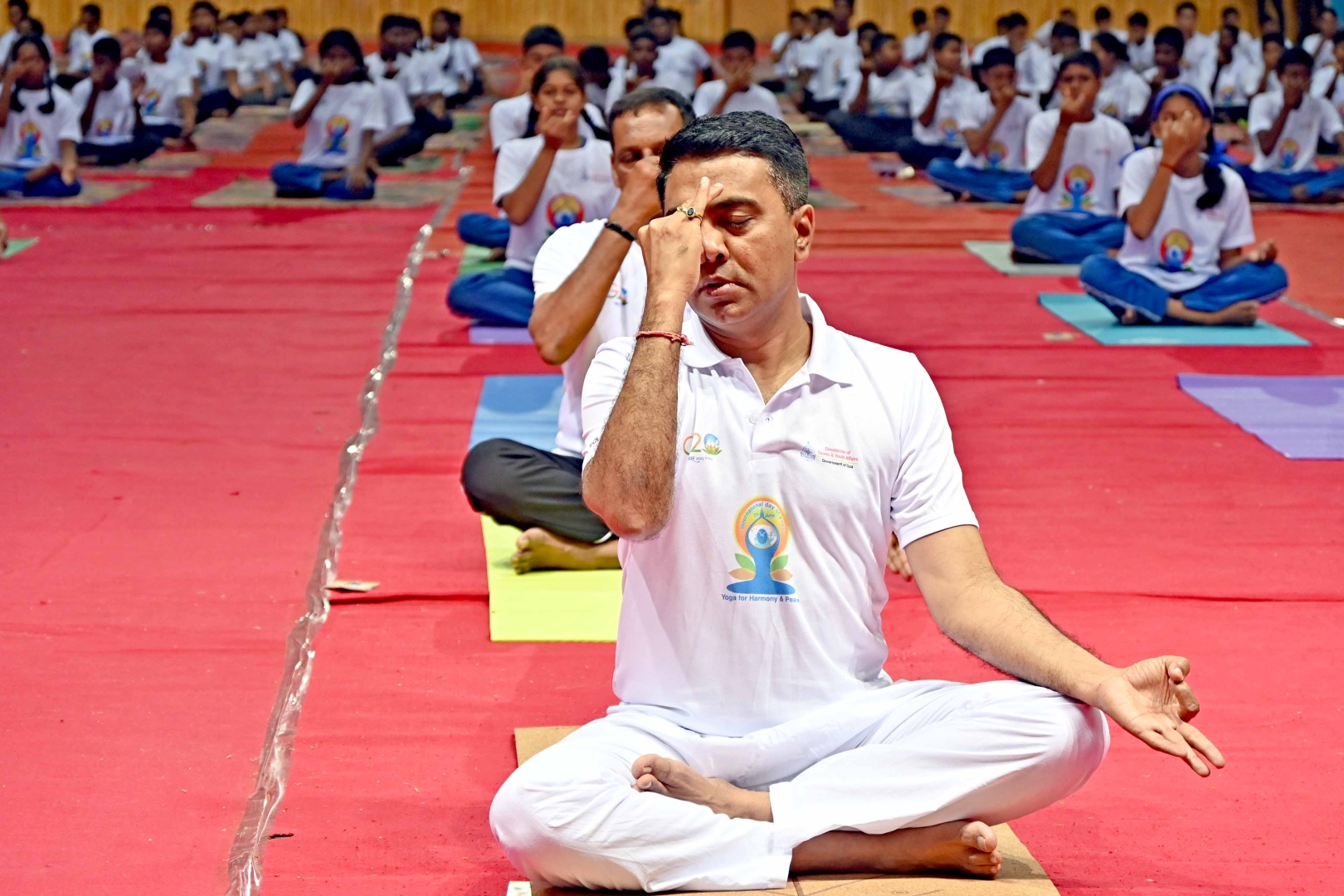 ﻿State celebrates International Day of Yoga