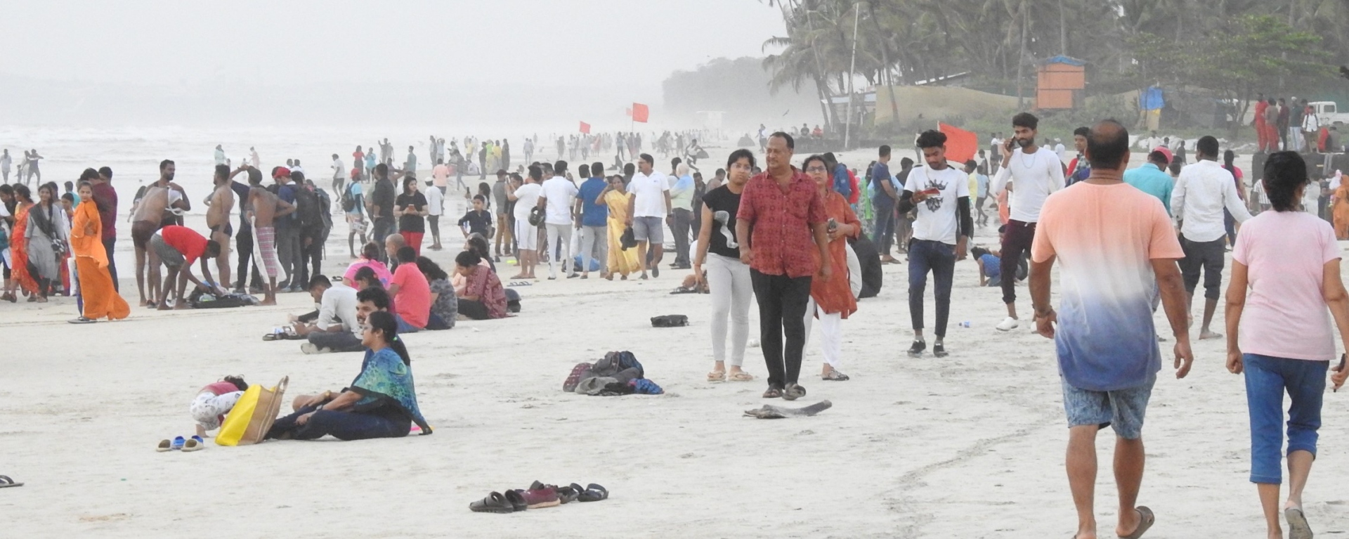 Despite warnings, tourists give tough time for lifeguards at Colva