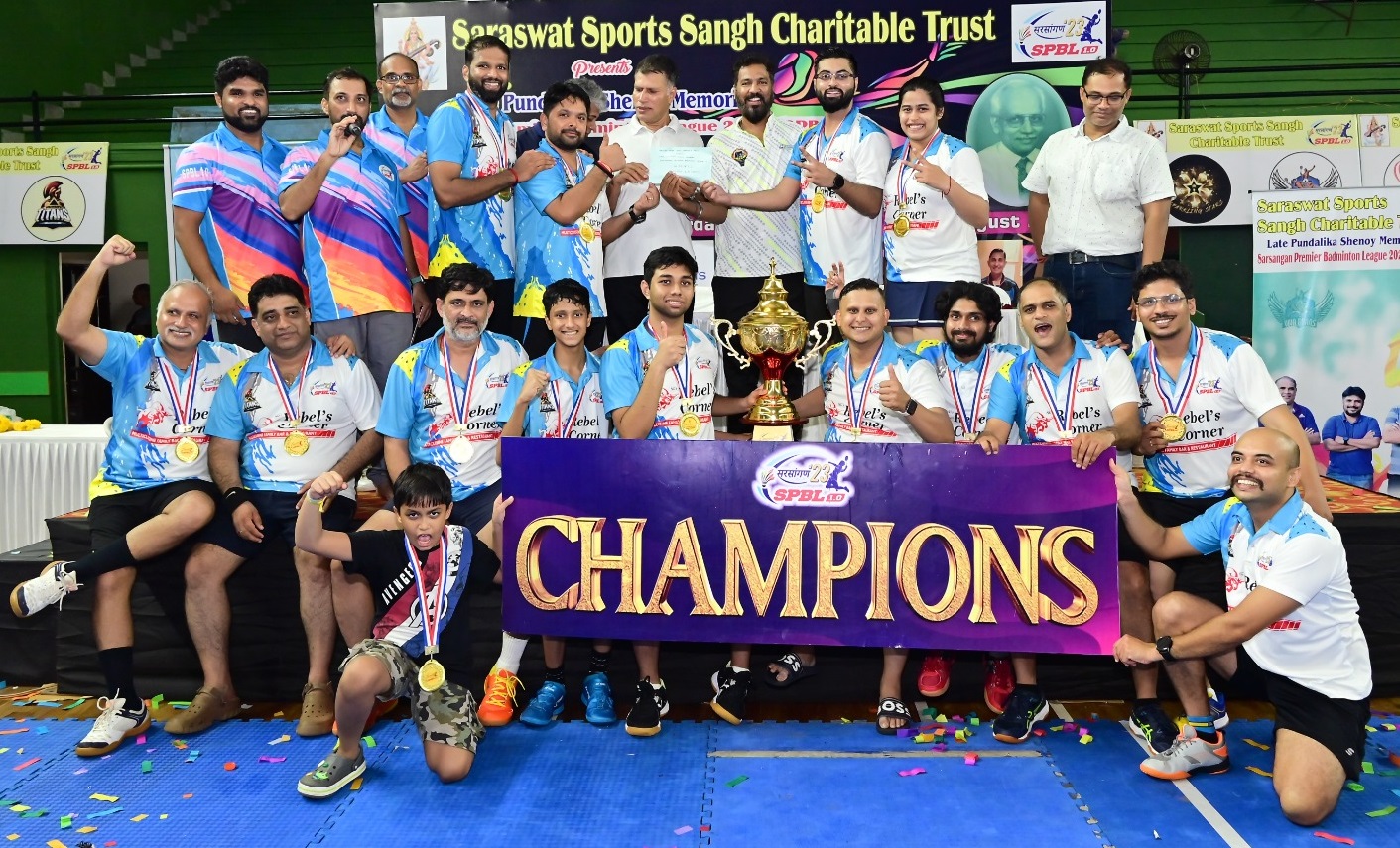 ﻿Priority Titans win Sarsangan Premier Badminton League