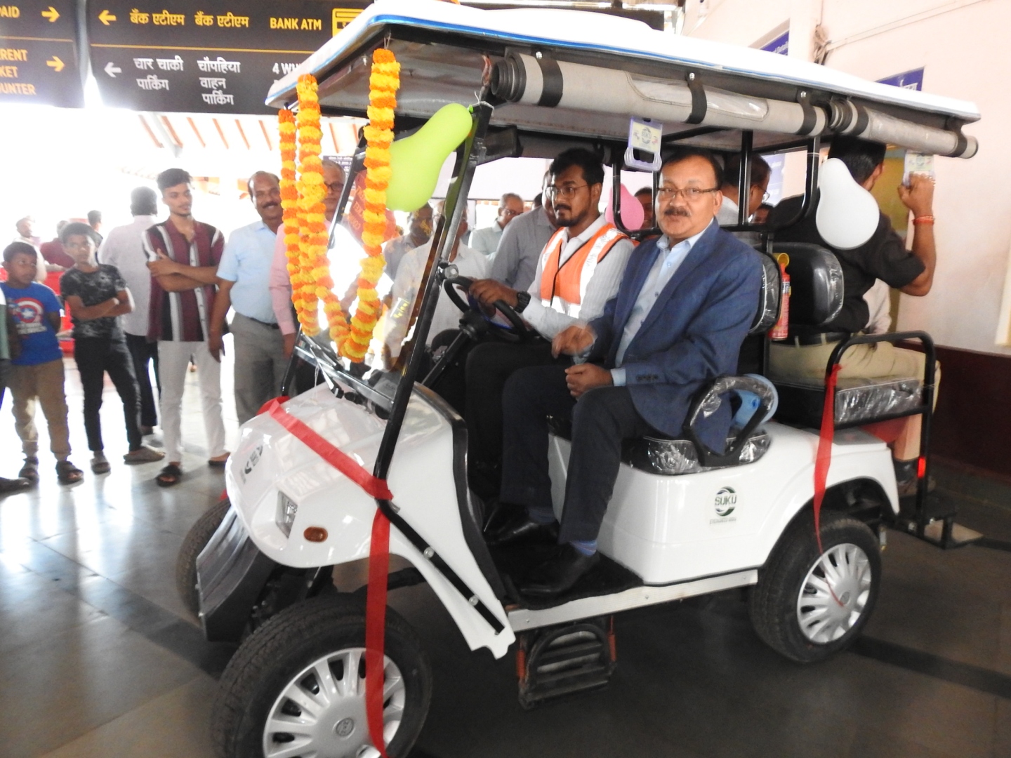 Passenger comfort: KR launches battery-operated car at Margao