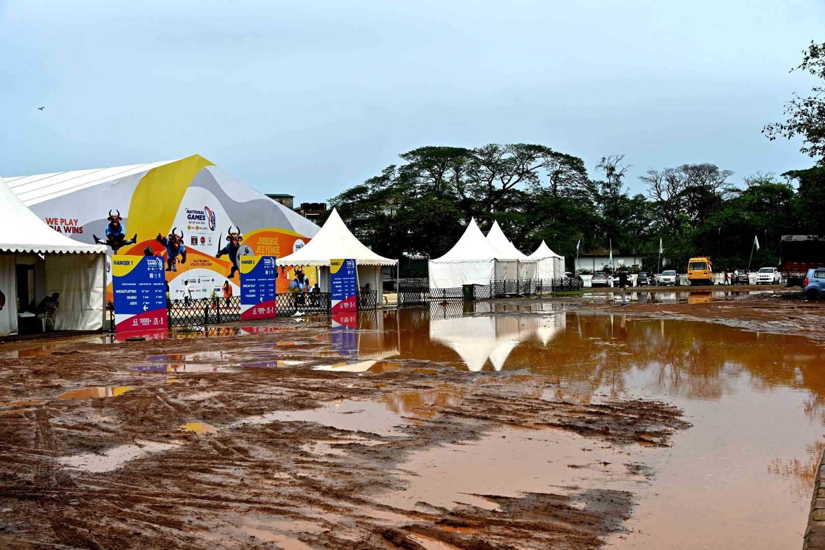 Several National Games’ venues waterlogged, schedule disrupted