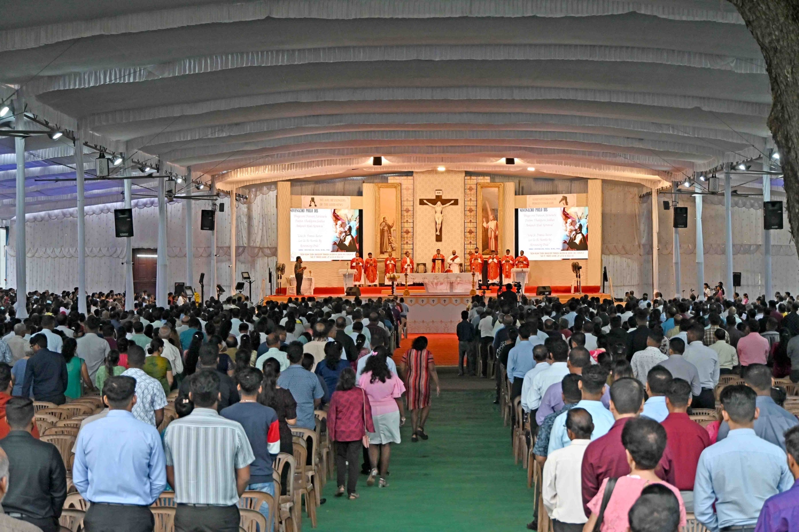 No ID card issue as thousands attend first day of St Francis Xavier novena