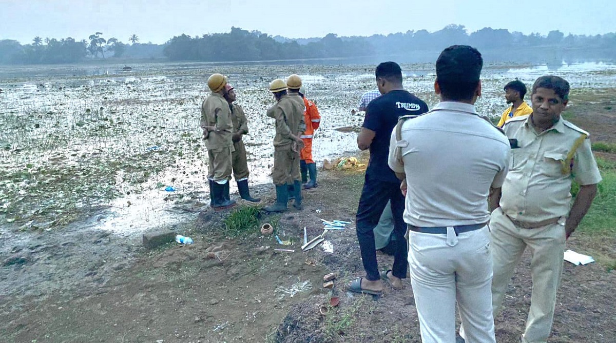 Plucking of lotus turns into tragedy, one meets watery grave at Curtorim