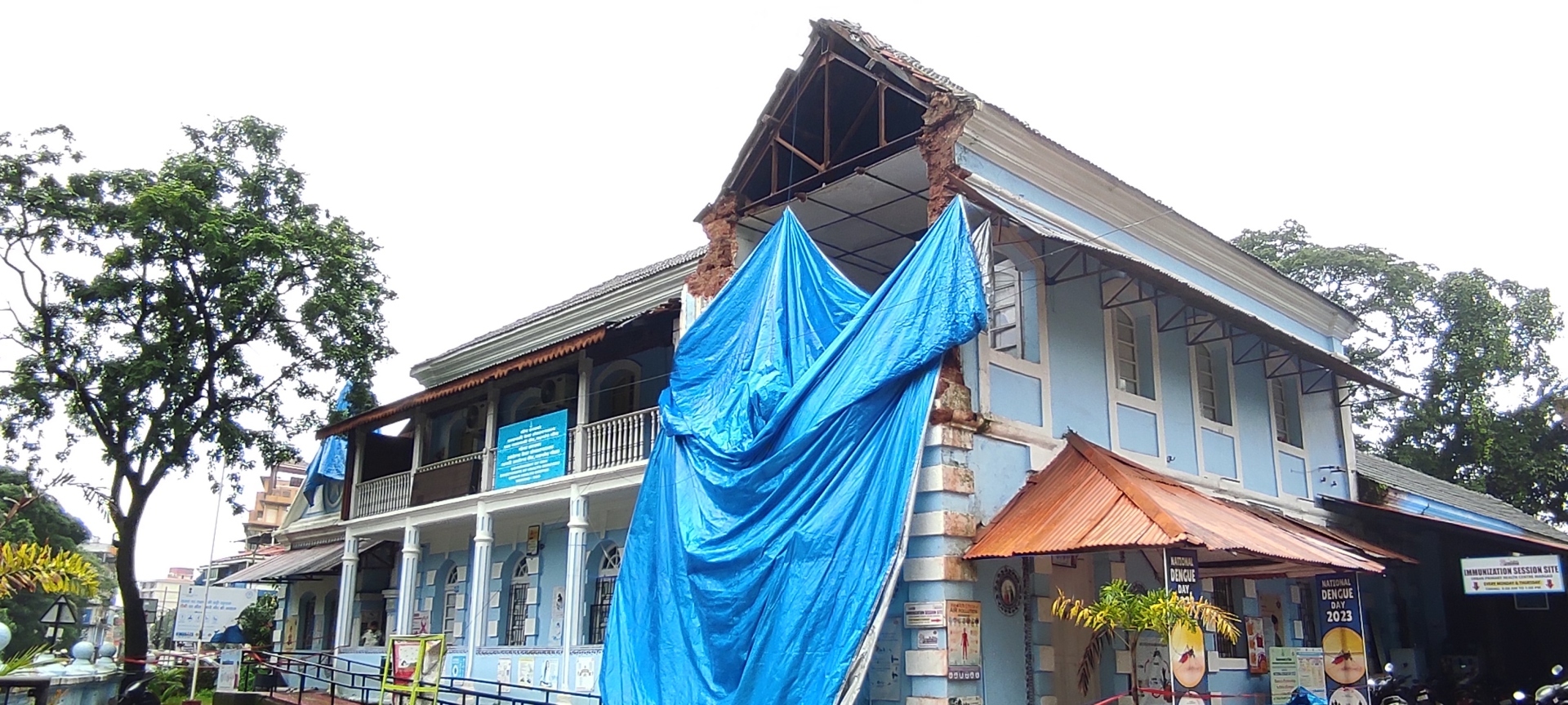 Repairs to the Margao UHC  building still hanging fire