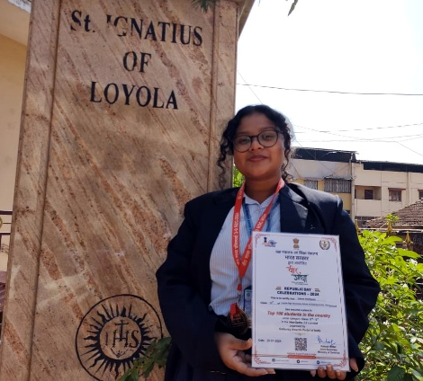 ﻿Loyola HSS student honoured in ‘Super 100’