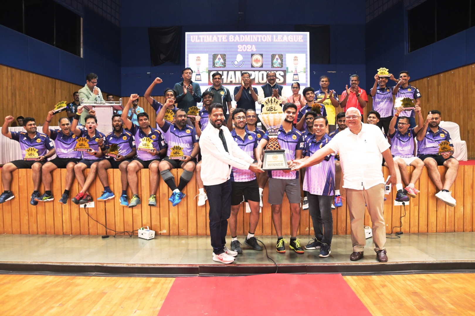 Ultimate Badminton League: Flying Gravity claim title, Sparkling Stars runners-up