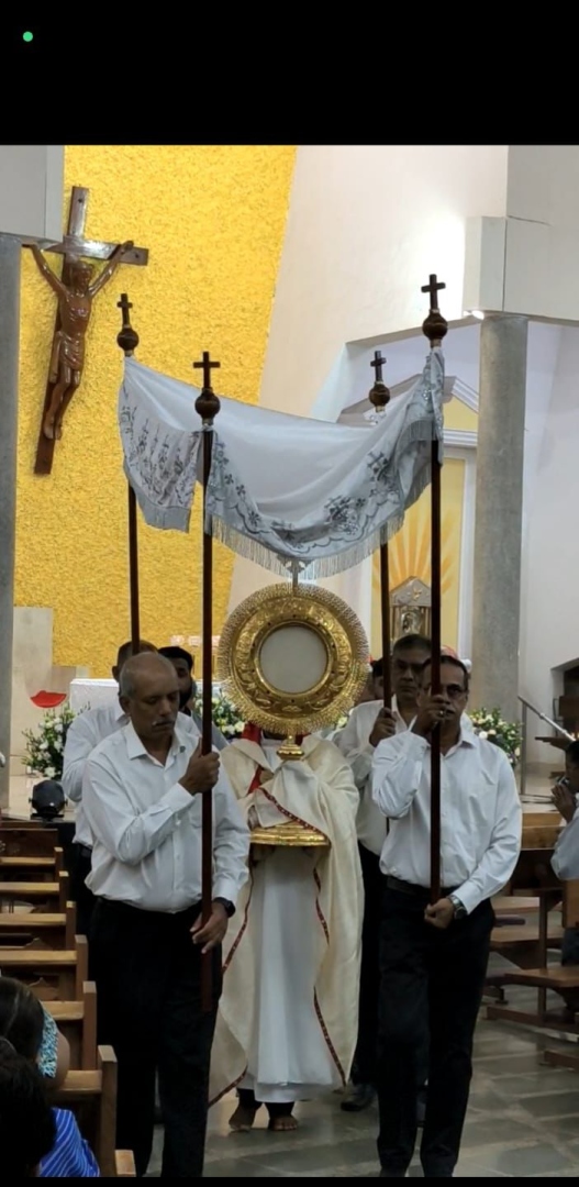 ﻿40 hrs Eucharistic Adoration at   Carmelite Monastery, Margao