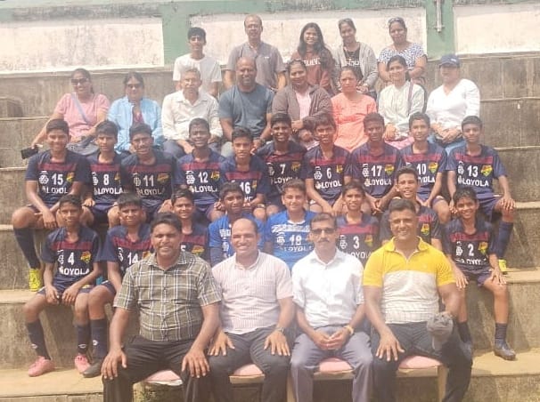 ﻿Loyola High School win South Goa District U-14 boys football title