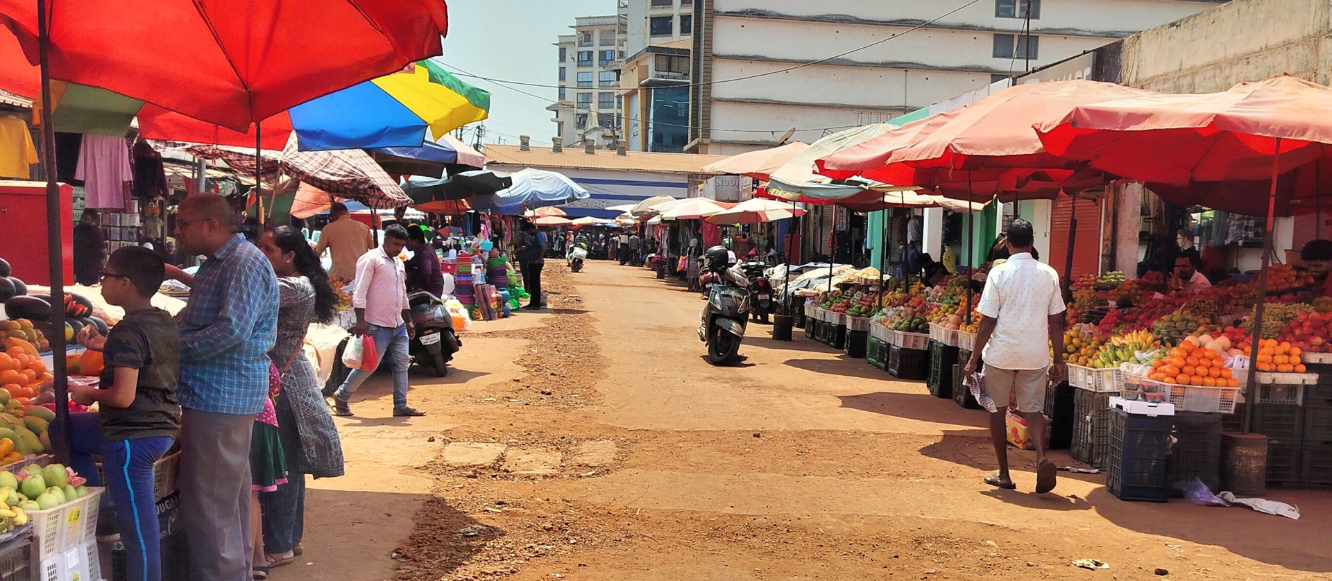 Mapusa market: Underground power cabling disrupts bustling hub