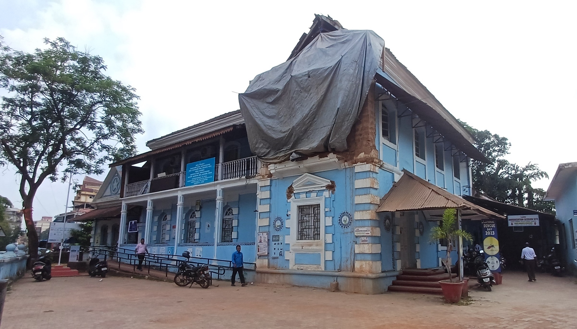 ﻿Dark clouds over Margao's heritage buildings as delayed repairs leave landmarks vulnerable