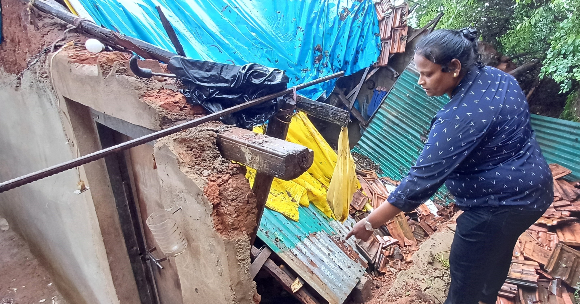 ﻿Teen dead in house collapse at Fatorda