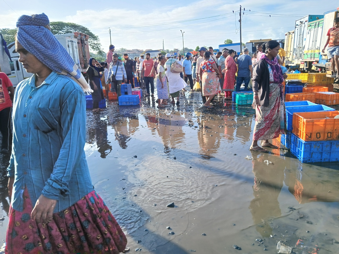 ﻿When will the stink finally disappear   from Goa’s lone wholesale fish market?