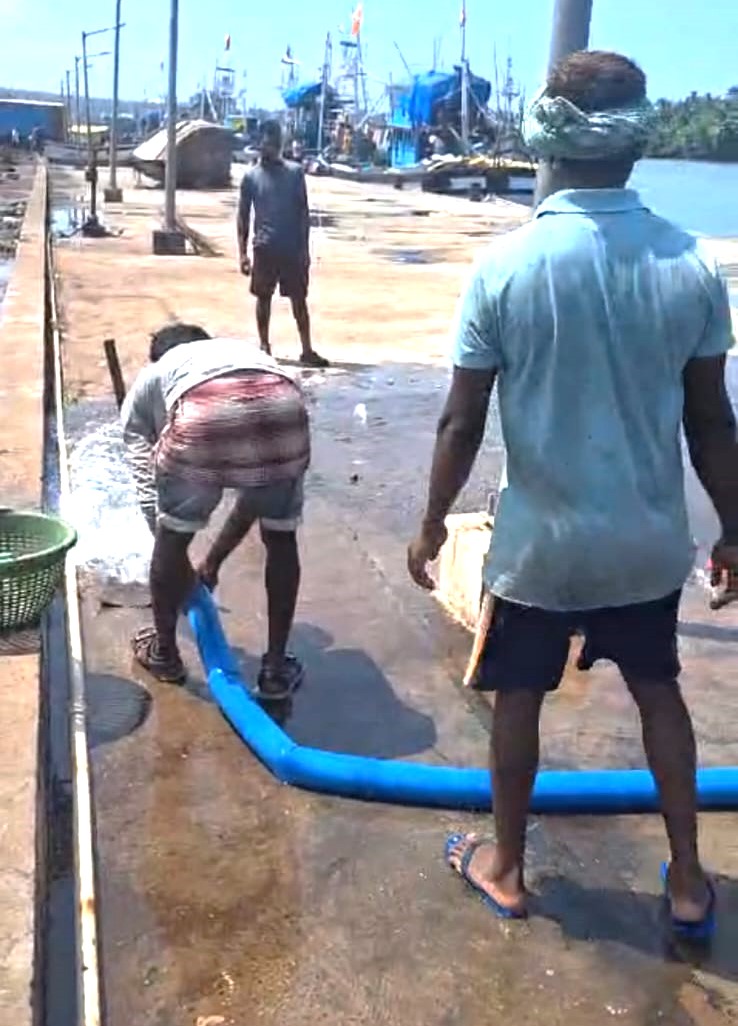 Operation Cleanup: Cutbona fishing jetty gets a wash