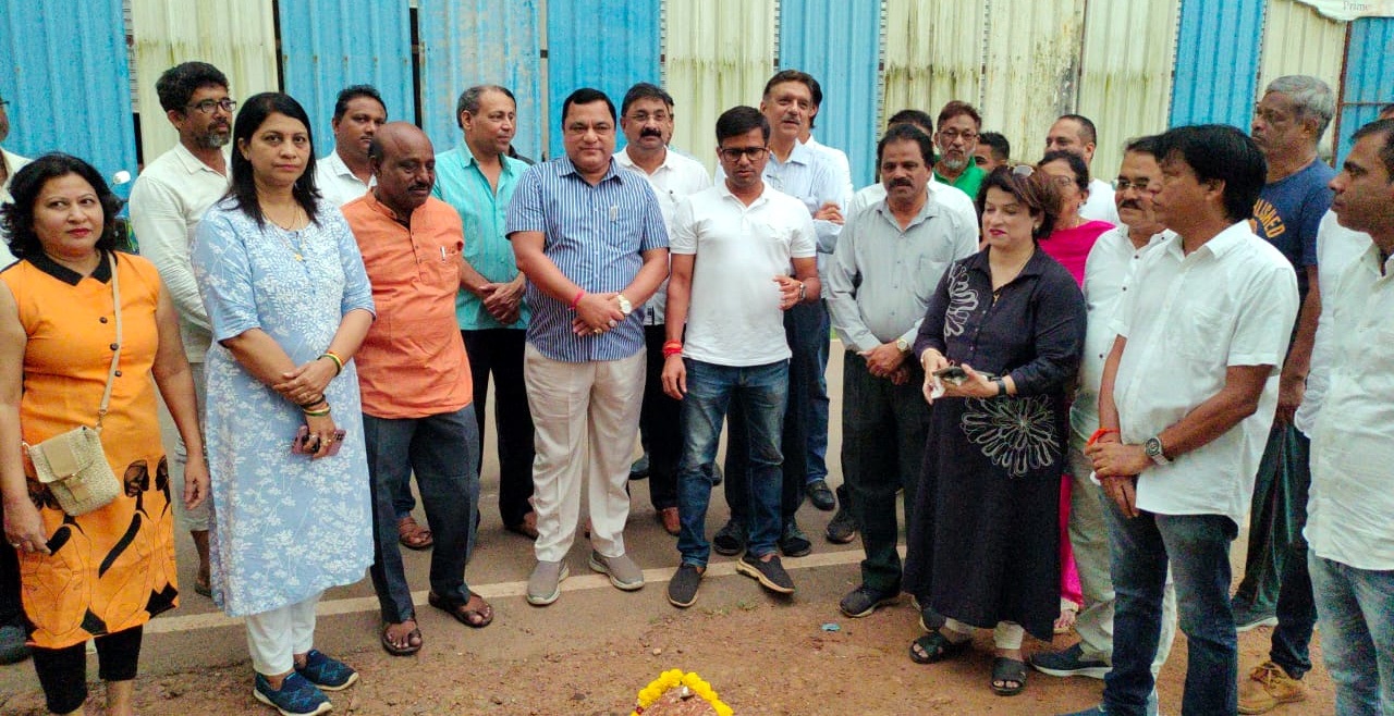 Road widening works launched under ZP funds at Dabolim