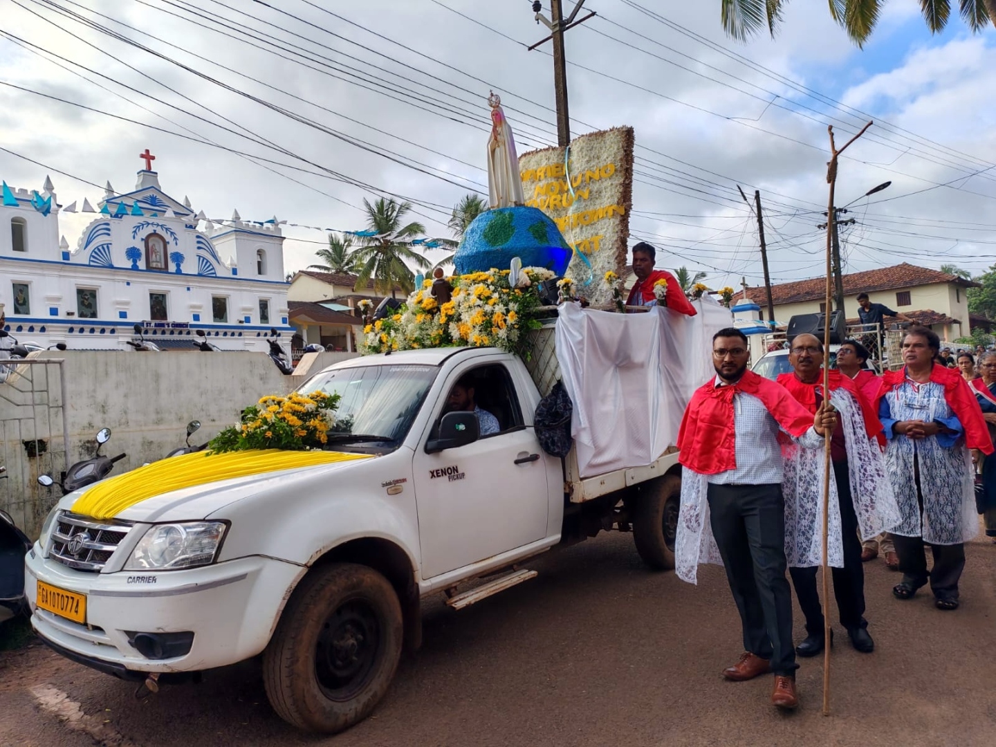 Thousands take part in Our Lady of Fatima processions in Canacona