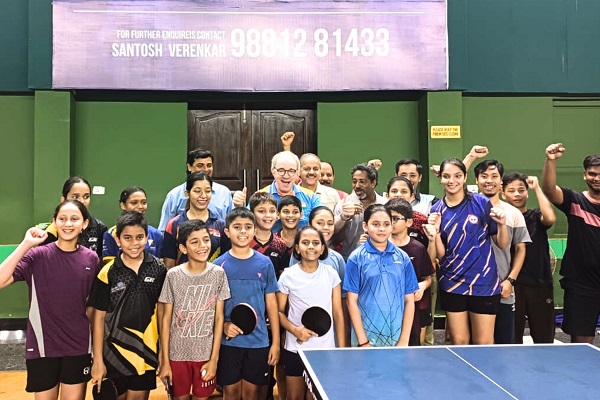 ﻿TTFI foreign coach conducts training session for Goa’s top players