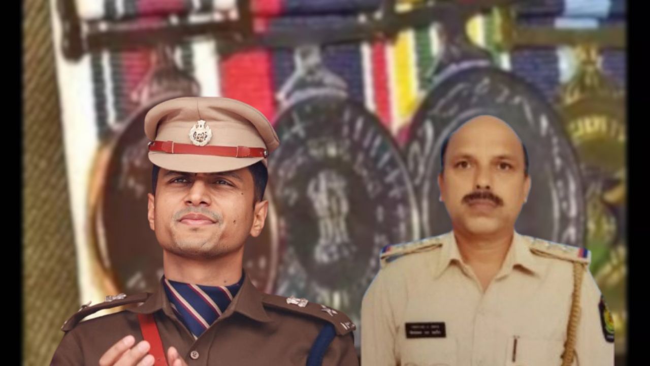 SP Crime Rahul Gupta and PI Vinayak Patil honoured with prestigious police awards