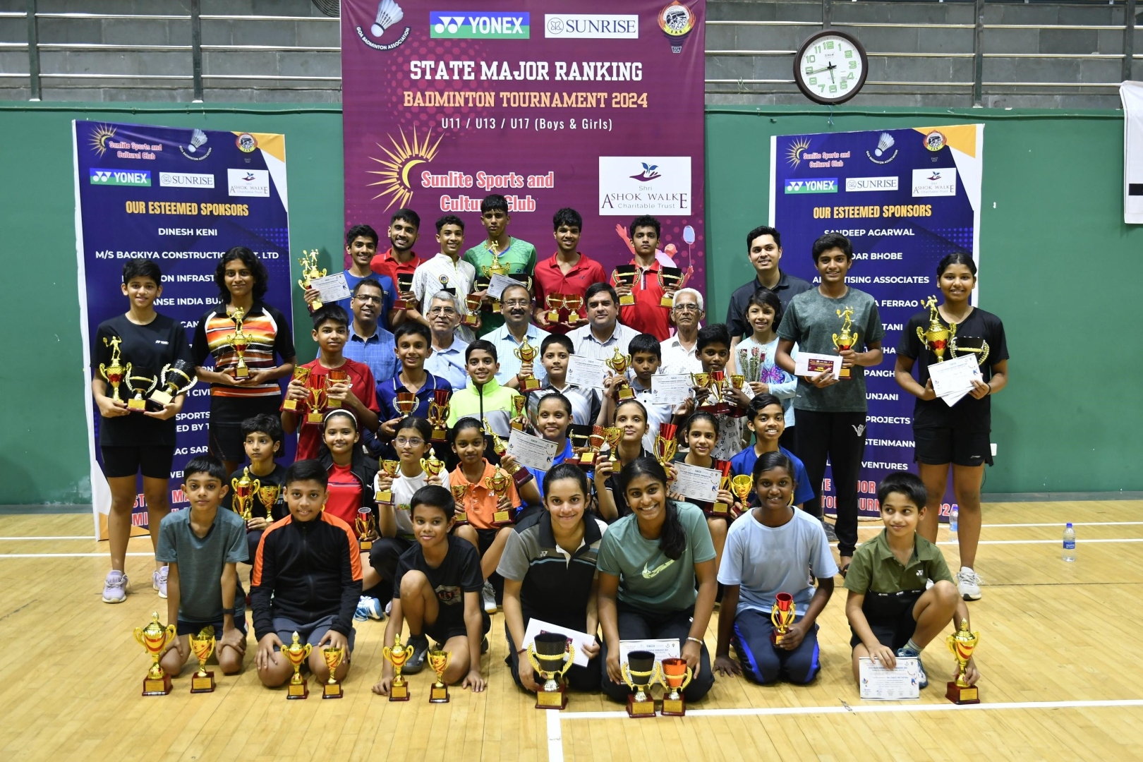 Sunlite State Badminton Ranking C'ship: Amaira, Umar, Advait, Shivanjali, Shaheen claim double crowns