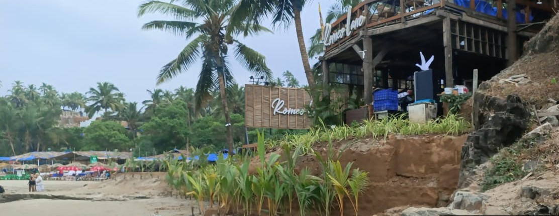 Romeo Lane dismantles illegal beach structure overnight