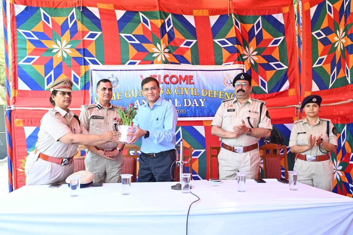 62nd Raising Day celebrated at Police Headquarter Panaji