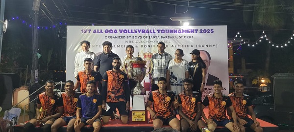 ﻿Om Shiv Shambho crowned volleyball champs