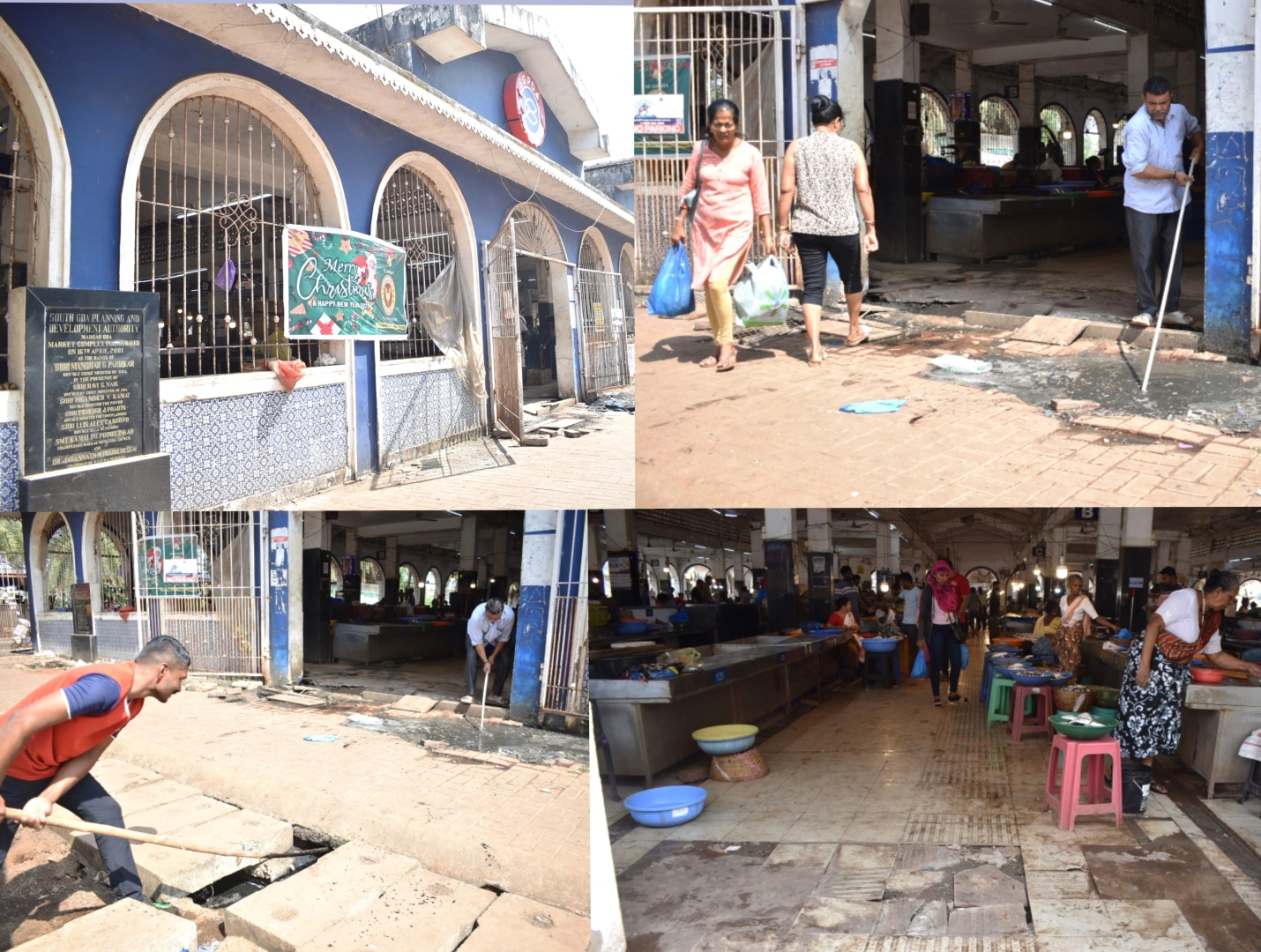 Overflowing sewage chambers raise stink in SGPDA retail fish market