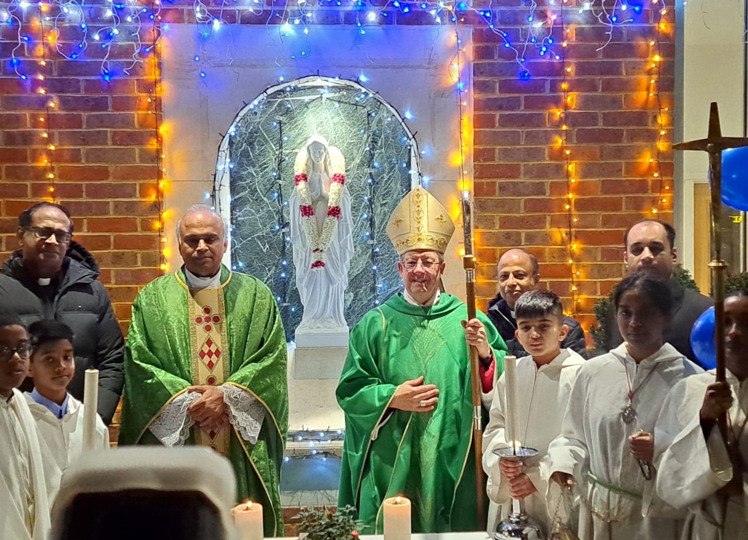 Goans welcome new Mary’s statue at Wembley Church