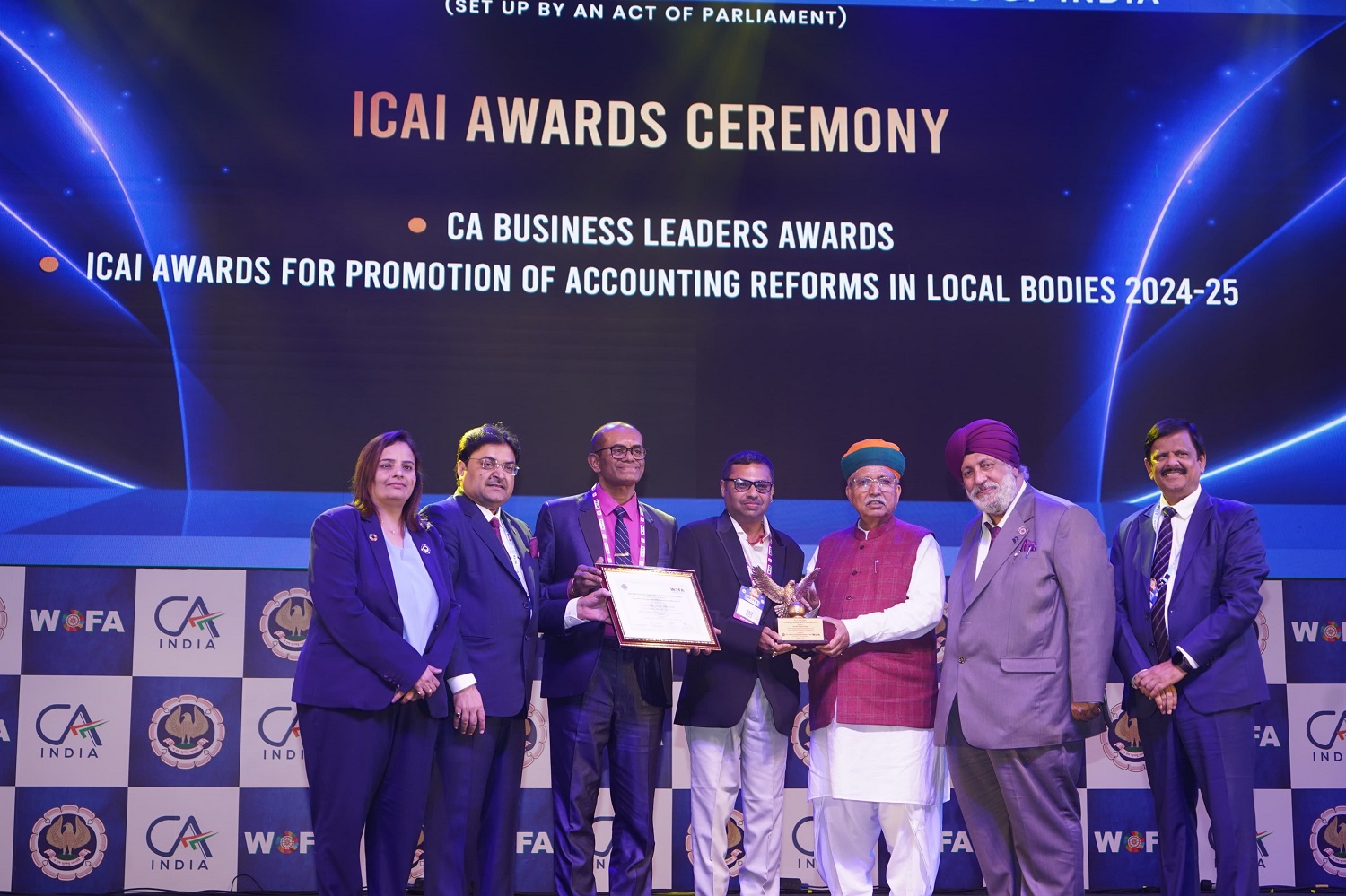 Davorlim panchayat wins ICAI Award for Accounting Reforms at National level