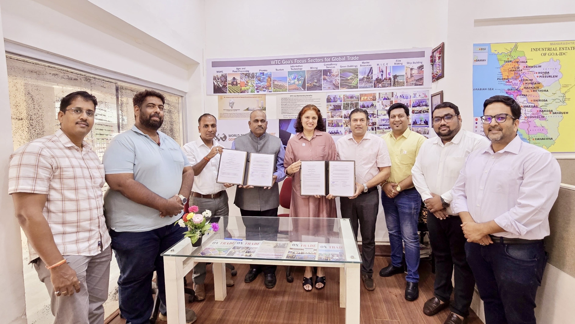 LUB, WTC sign MoU to fast-track Goan exports