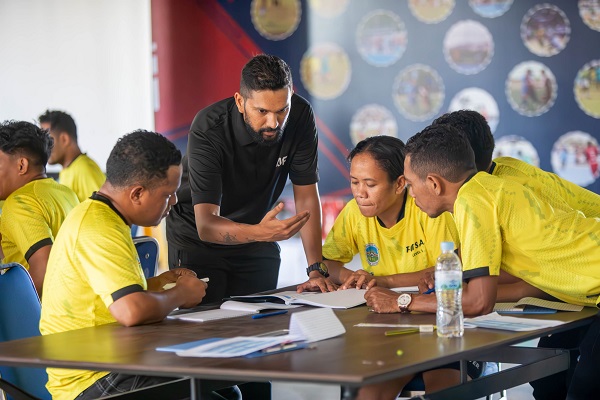 ﻿Goa's Joshuah leads AFC Futsal Course in Timor-Leste