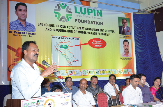 Lupin adopts Cudnem village under CSR initiative