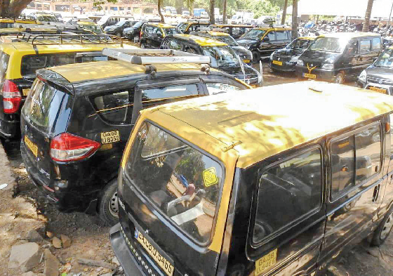 Margao railway station taxi operators  say they're facing tough time