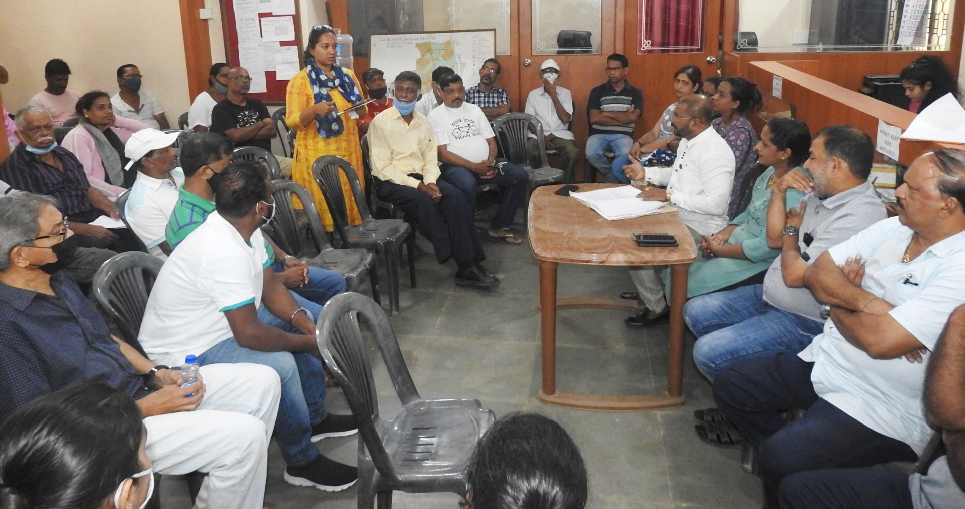 Benaulim villagers renew demand for bypass on stilts at special Gram Sabha