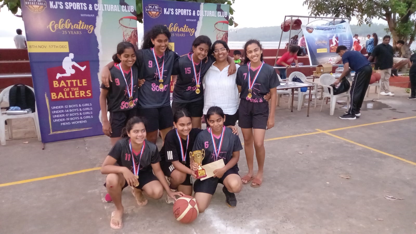 Sonics Girls, DBO Fatorda win basketball tourney