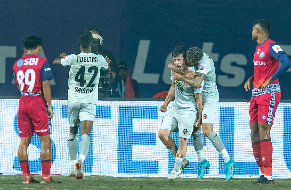 ISL: ﻿FC Goa hold Jamshedpur 2-2