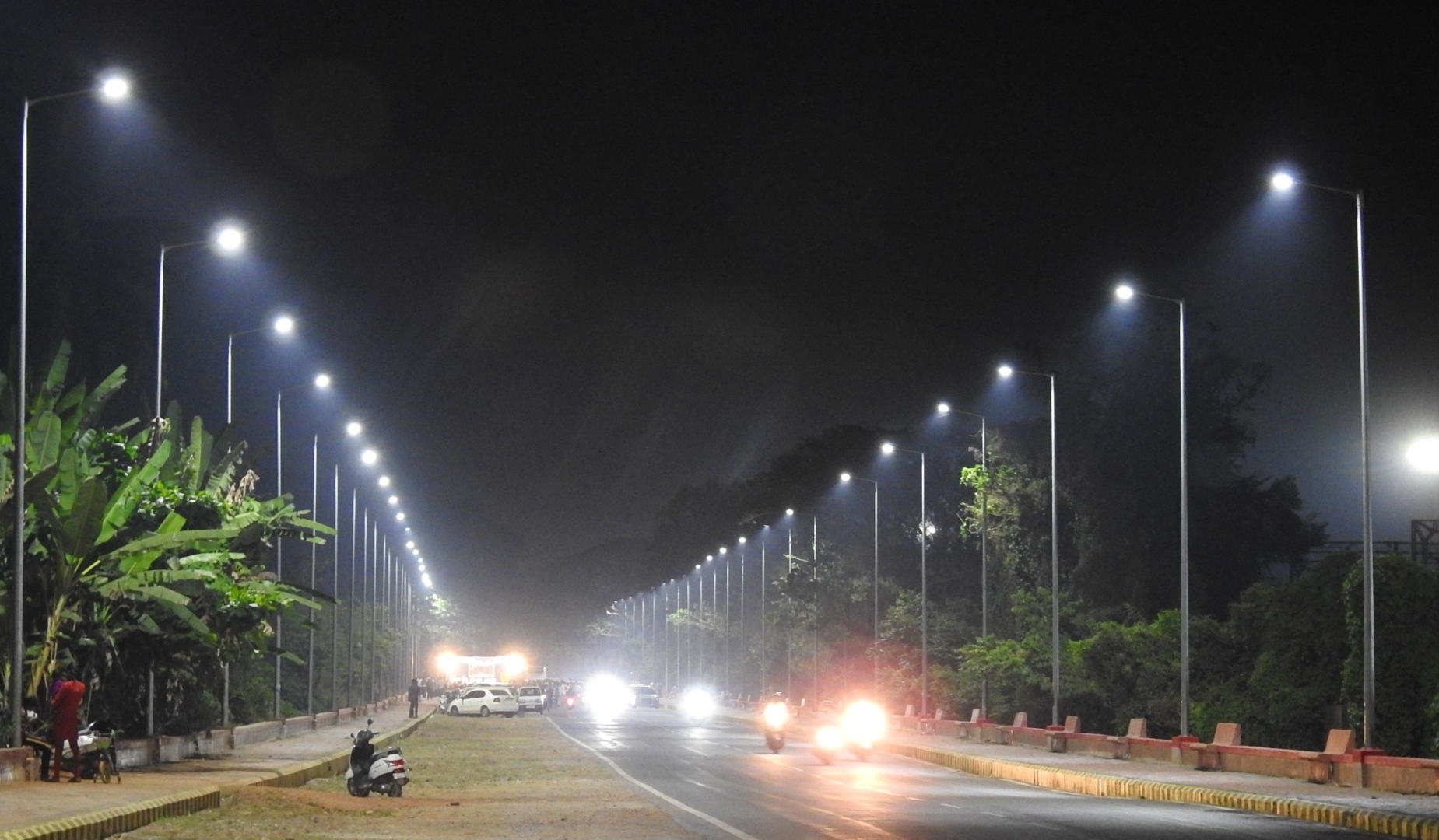 Finally, Margao ring road gets street illumination