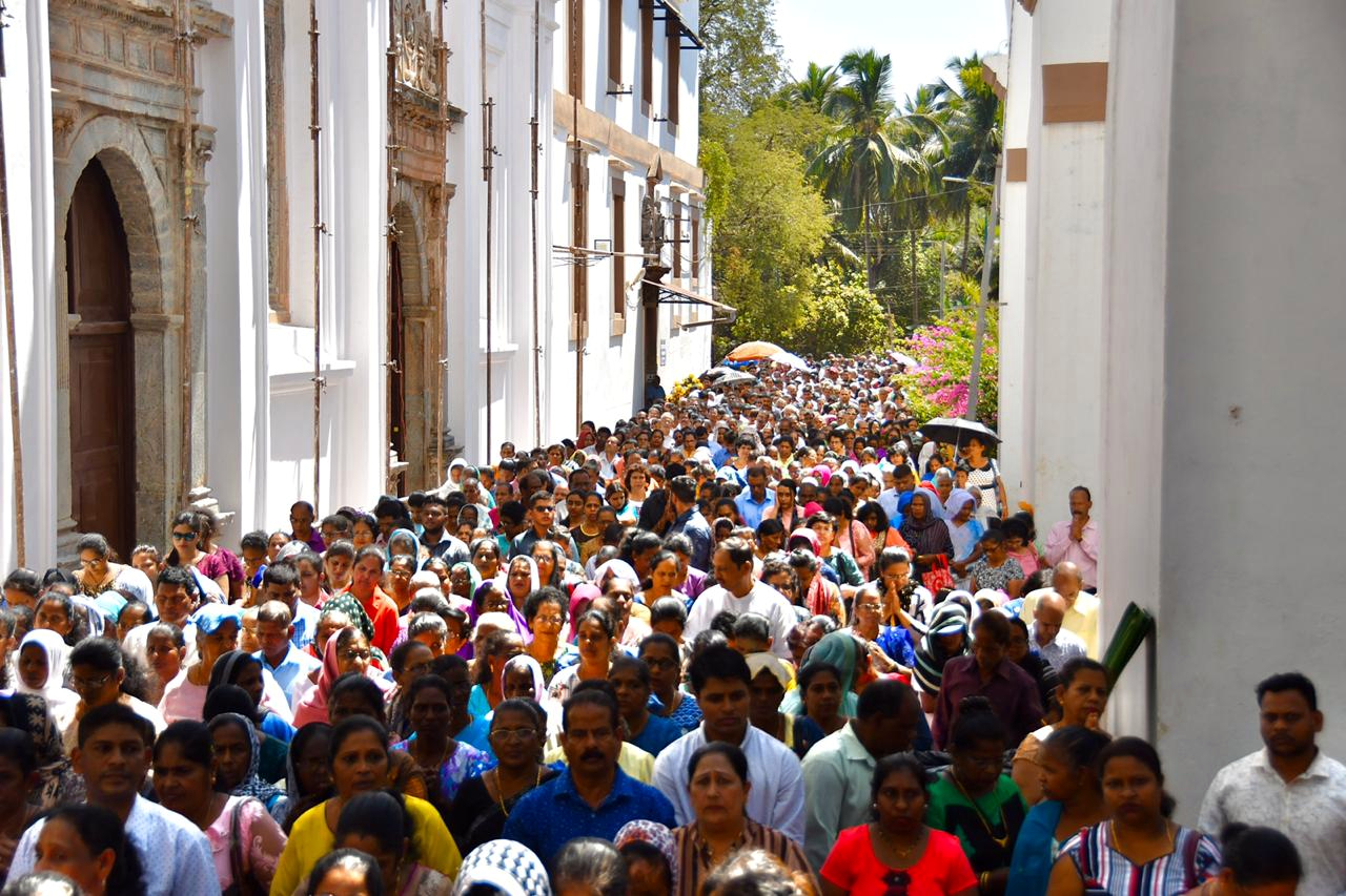 Novena of Grace in honour of St Francis Xavier at Old Goa